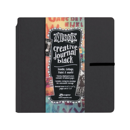 Journal créatif Dylusions Square Noir 8x8