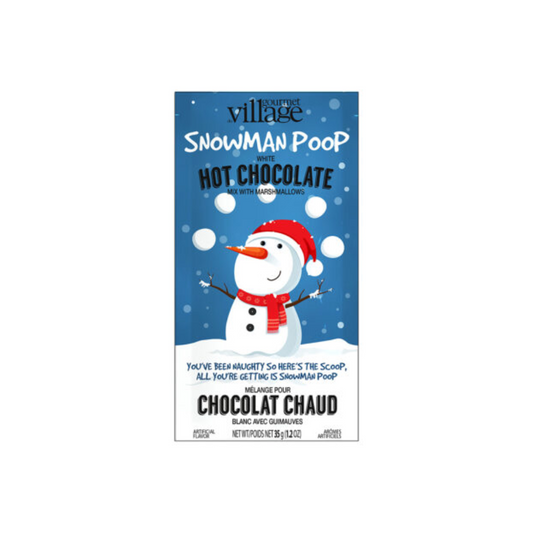 Chocolat chaud Blanc Snowman Poop