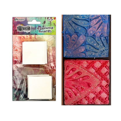 Embellissement Dylusions Dyamond Boards - Squares