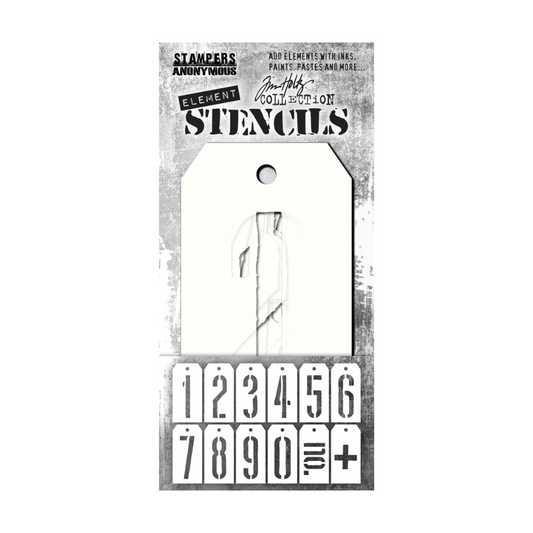 Pochoir Tim Holtz Stampers Anonymous Mechanical