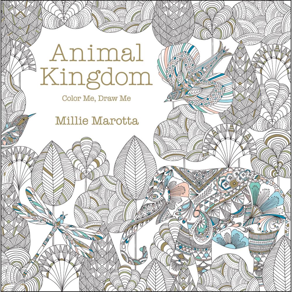 Livre à colorier Royaume Animal - Lark Books - Mtout