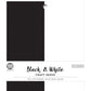 Papier Noir/Blanc 6" x 6" - Colorbok - Mtout