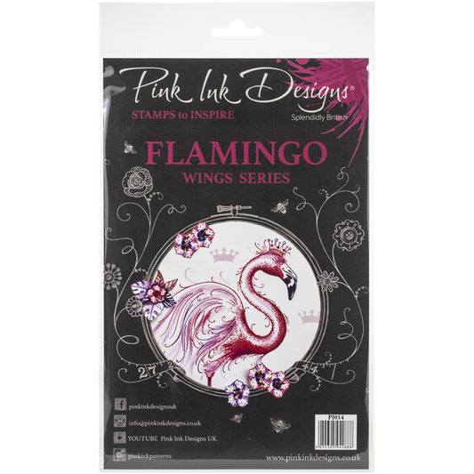 Estampe Flamand rose A5 grande - Pink Ink Designs - Mtout