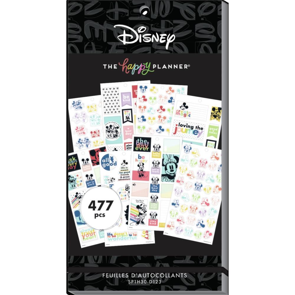 Livret autocollants Disney Mickey et Minnie - Happy Planner - Mtout
