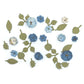 Embellissement Fleurs bleues - 49 and Market - Mtout