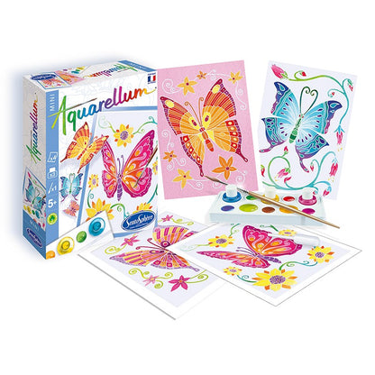 Mini Aquarellum Papillons - Sentosphere - Mtout