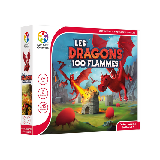 Les dragons 100 flammes - Smart Games - Mtout