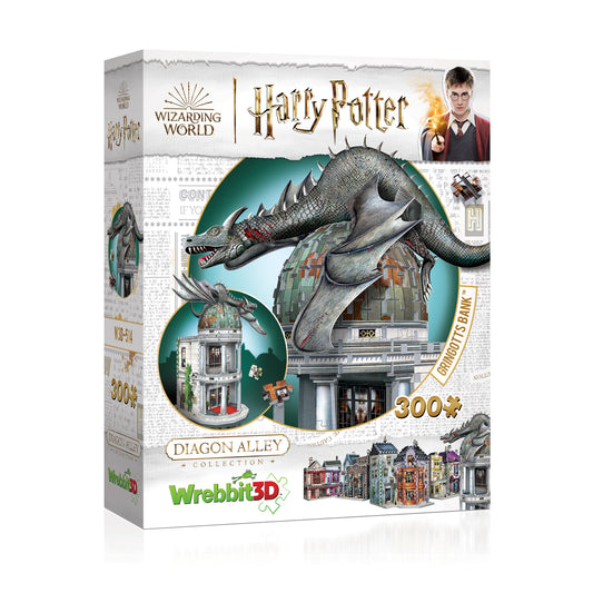 Casse-tête 3D Banque de Gringotts Harry Potter - Wrebbit3D - Mtout