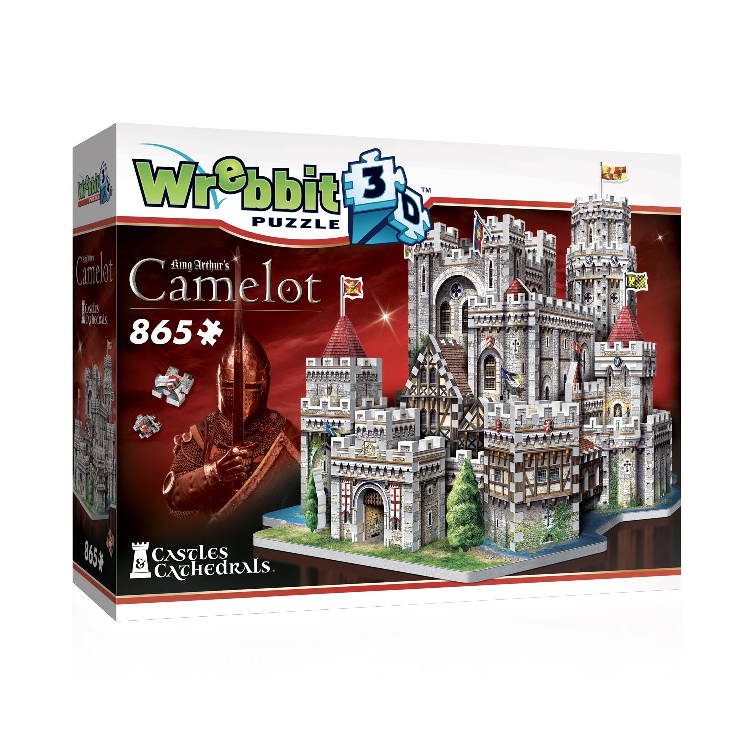 Casse-tête 3D Camelot Château du Roi Arthur - Wrebbit3D - Mtout