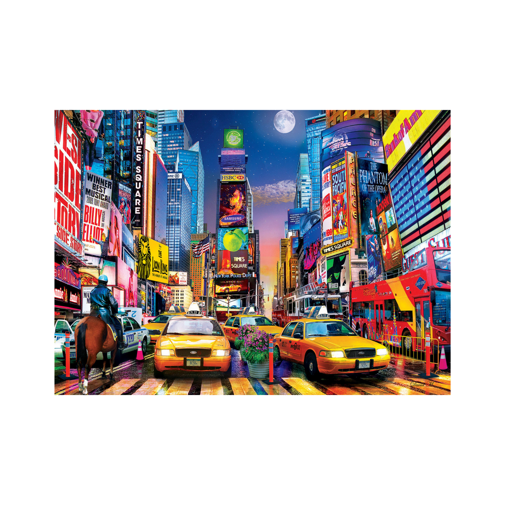 Casse-tête Les lumières de New York - Masterpieces - Mtout