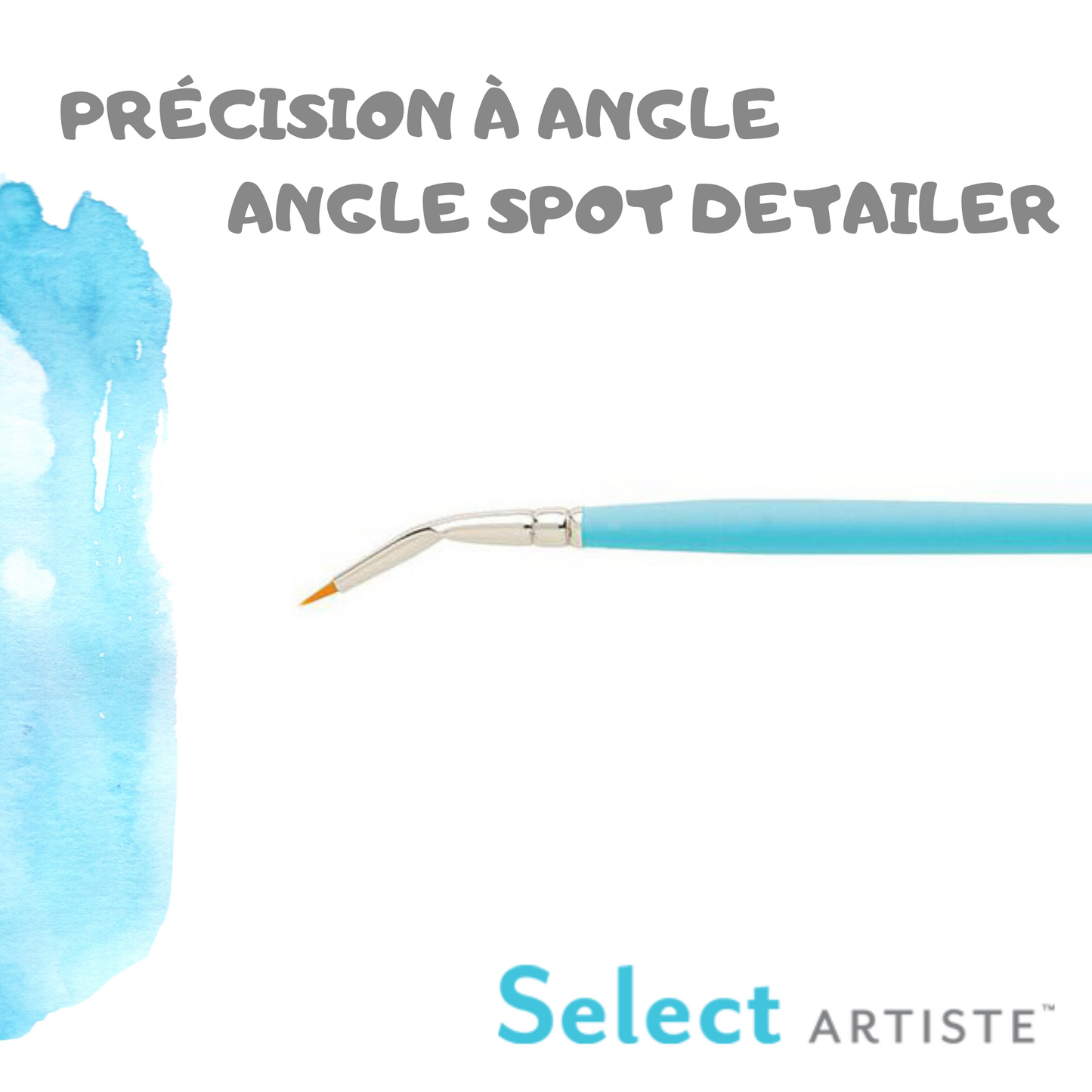 Pinceau Princeton Angle spot detailer - Princeton Select - Mtout