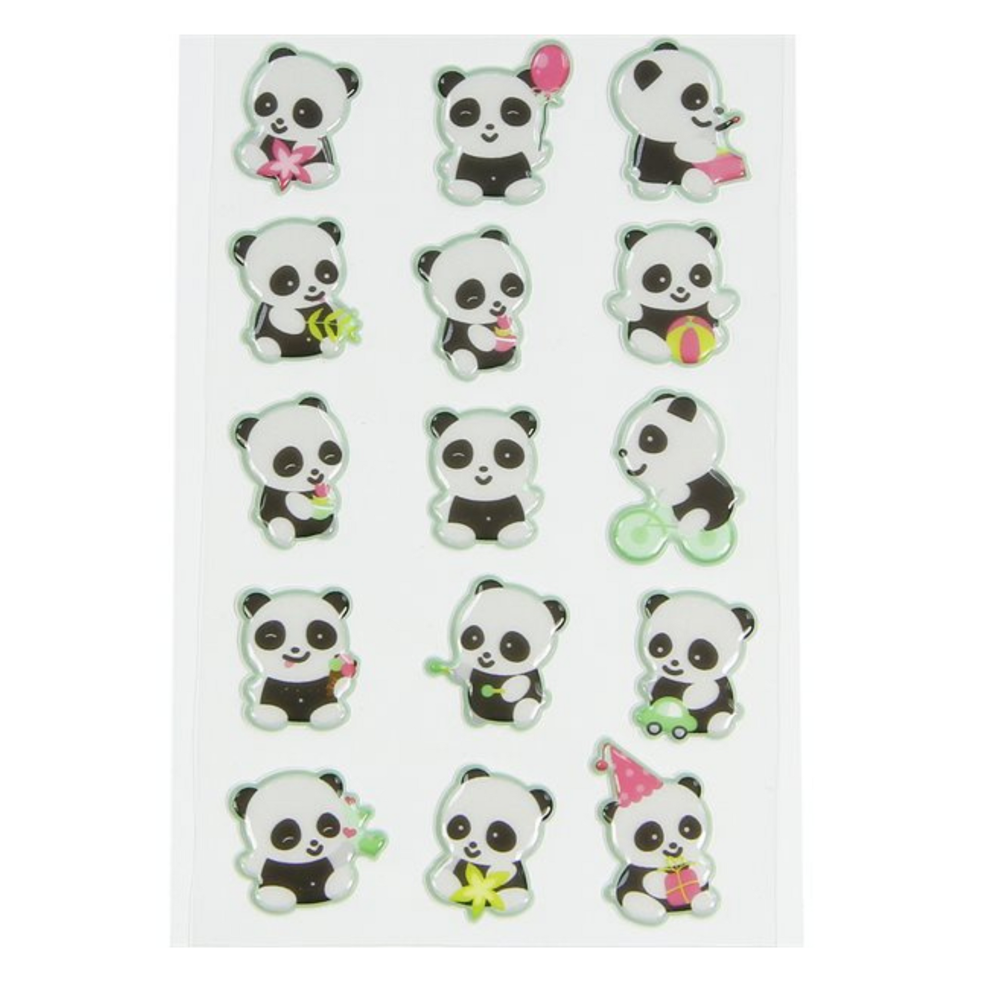Autocollants Pandas - Cooky - Mtout
