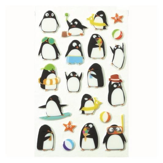 Autocollants Pingouins - Cooky - Mtout