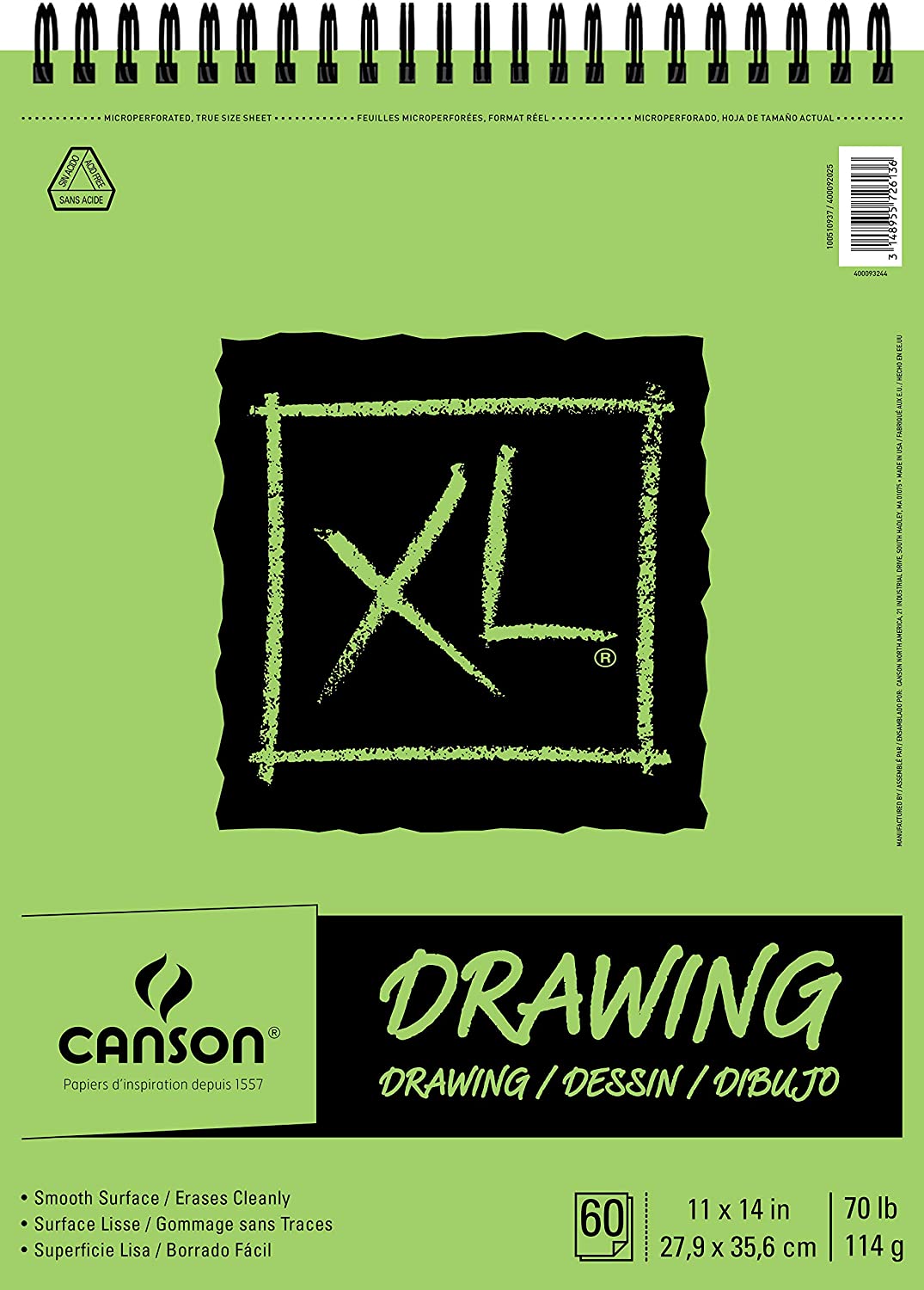 Cahier à dessin XL - Canson - Mtout