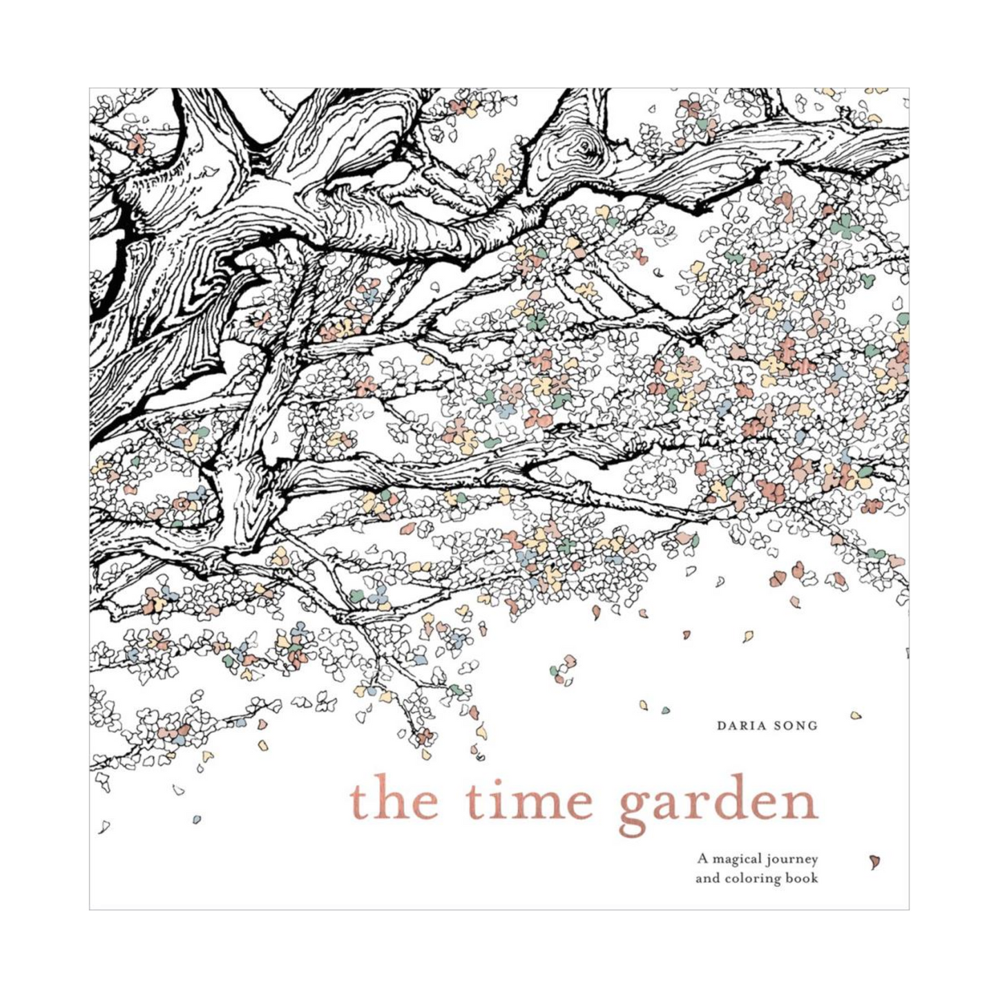 Livre à colorier Le Jardin du Temps - Random House - Mtout