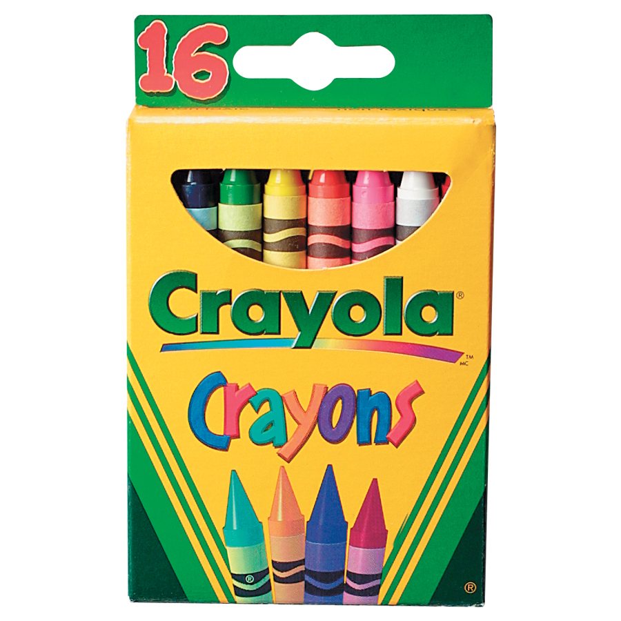 Crayon cire Crayola Boîte de 16 - Crayola - Mtout