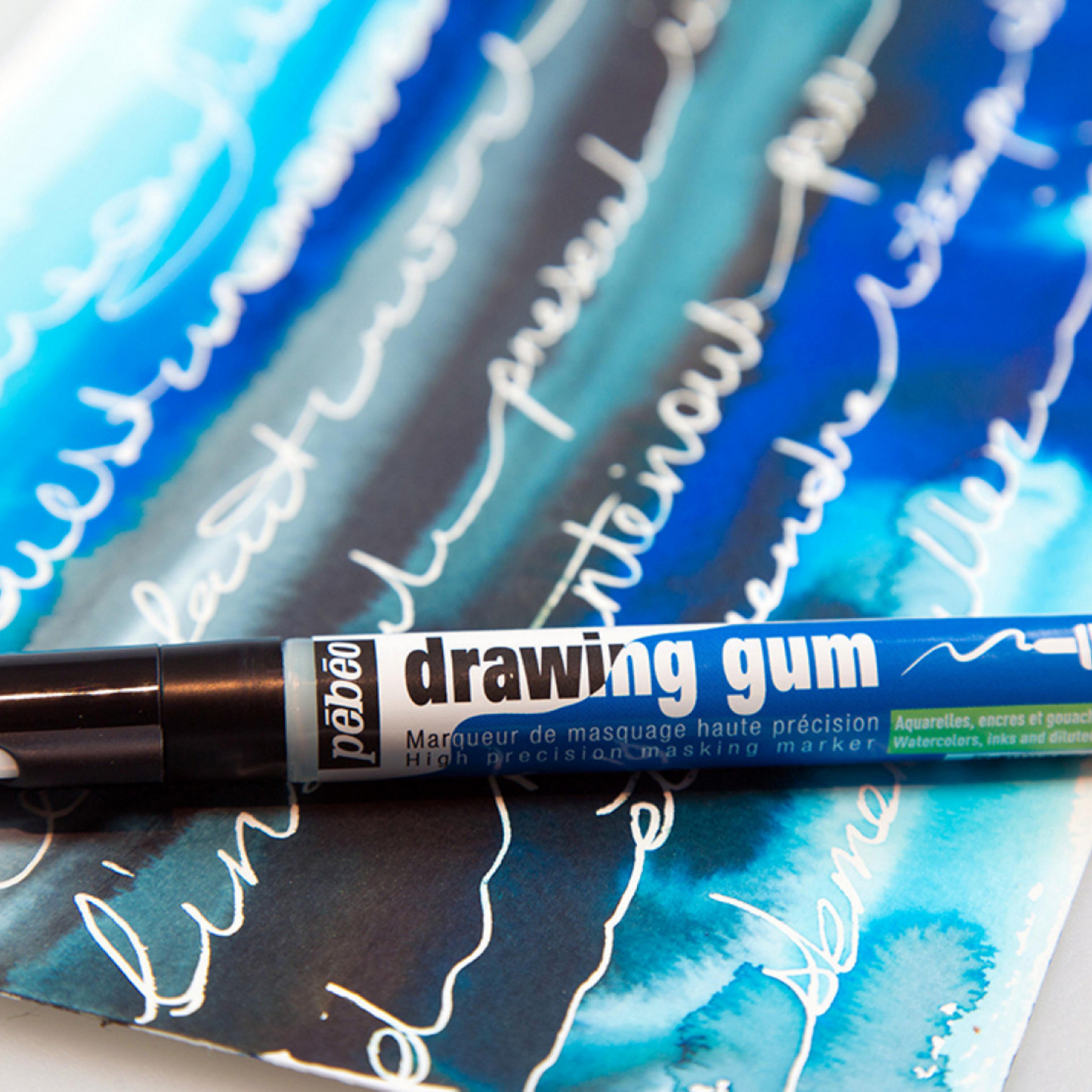 Flacon de Drawing Gum 45 ml Pébéo - Pinceaux Aquarelle - Peinture Aquarelle