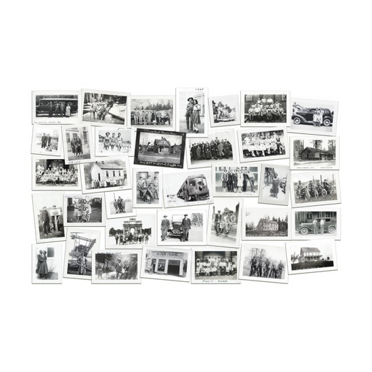 Embellissement Photos Instantanées Vintage en noir et blanc - Tim Holtz - Mtout