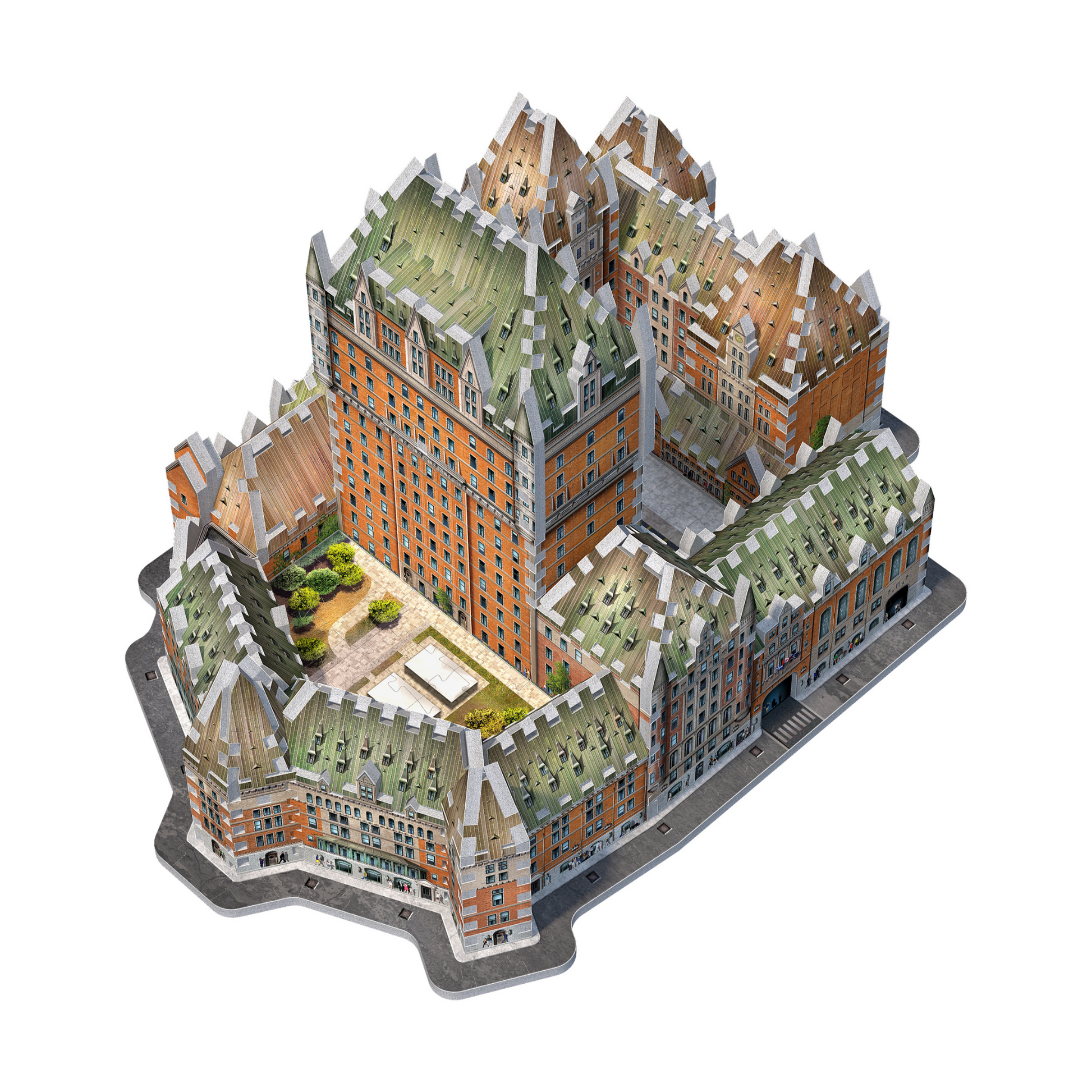 Casse-tête 3D Le château Frontenac - Wrebbit3D - Mtout