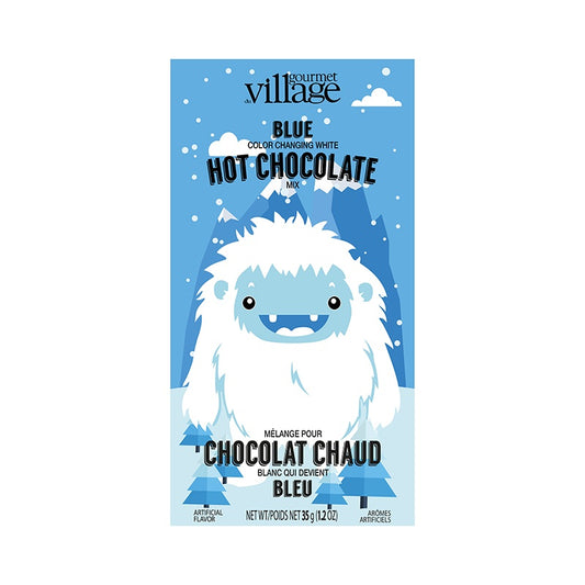 Chocolat chaud bleu Yeti - Gourmet du Village - Mtout
