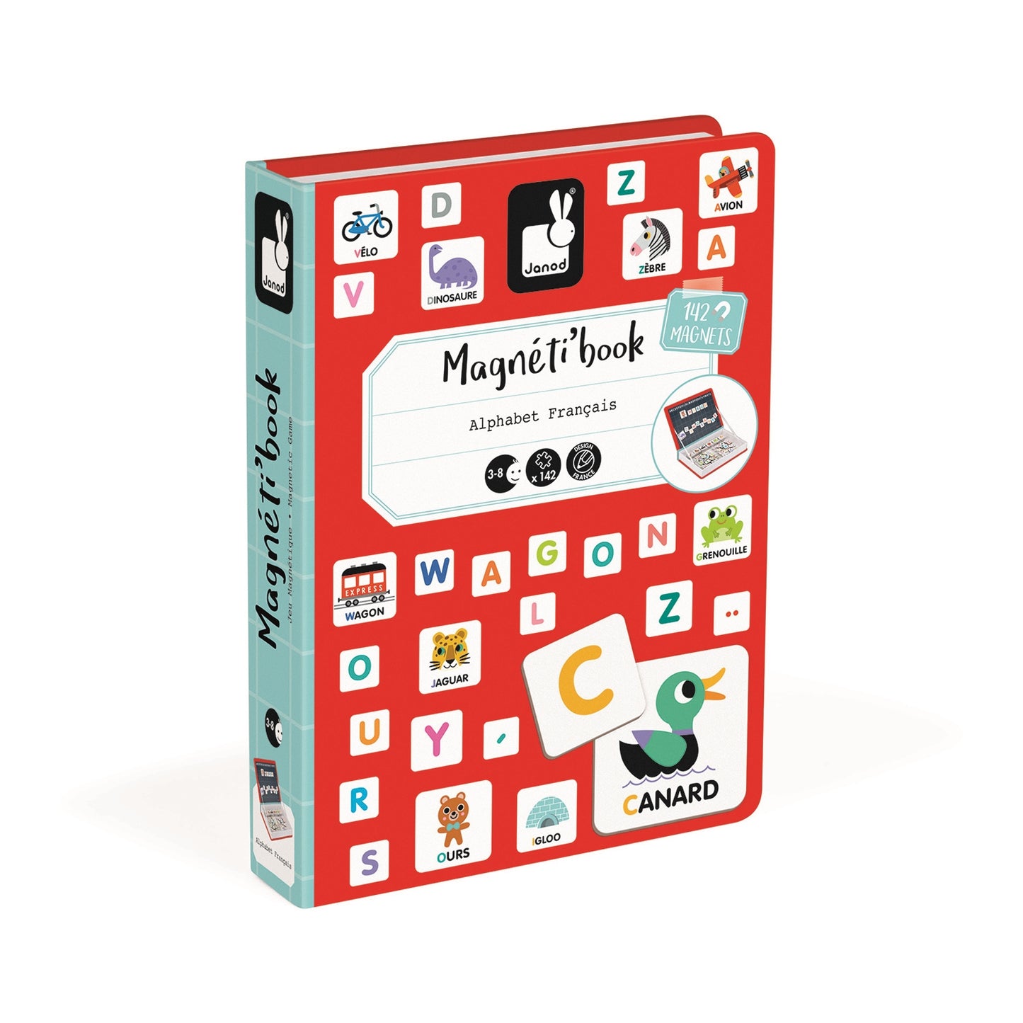 Magnéti'book Alphabet Français - Janod - Mtout