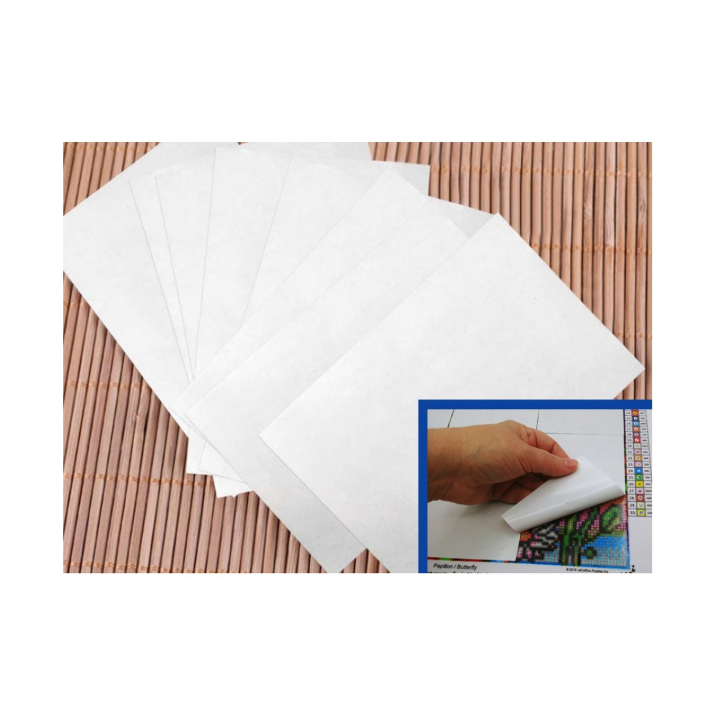 Papiers Antiadhésifs (25 feuilles) - JaCaRou - Mtout
