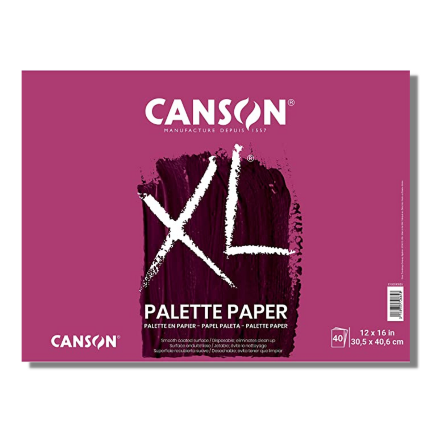 Tablette de papier palette jetable - Canson - Mtout