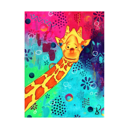 Broderie diamants Sourire d'une girafe - JaCaRou - Mtout