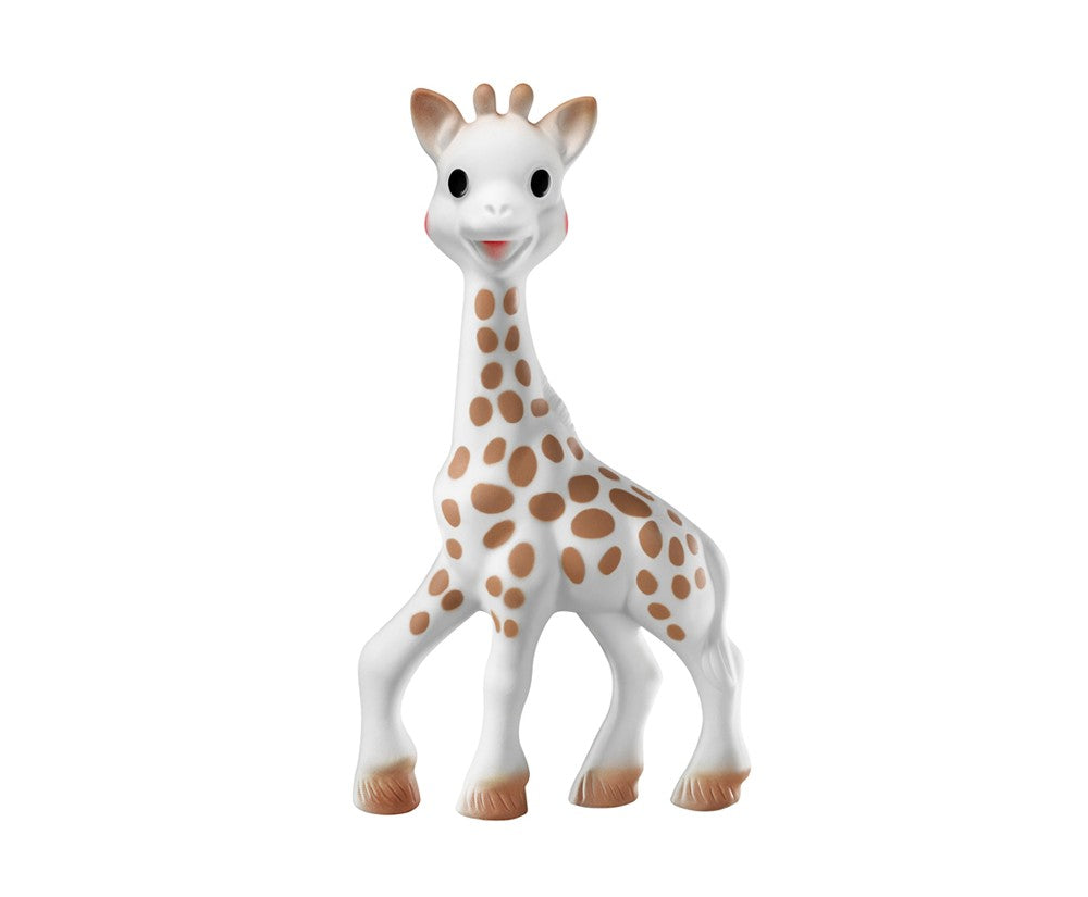 La girafe Sophie dans de sales draps - Le Matin