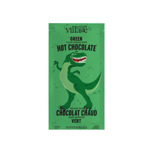 Chocolat chaud Vert Dinosaure