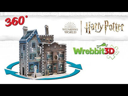Casse-tête 3D Ollivander Fabriquant de baguettes Harry Potter