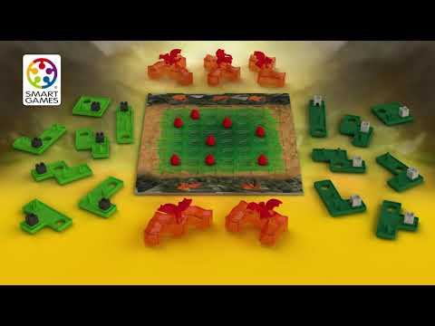 SmartGames - Les Dragons 100 Flammes - Gouvernez le Royaume - Jeu de Societe  - Jeu de stratégie - Pour 2 Joueurs - A Partir de 7 ans : : Jeux  et Jouets